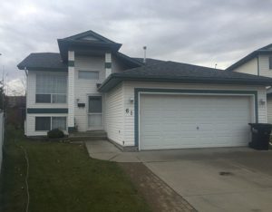 Sherwood Park roofing contractor - residential house project